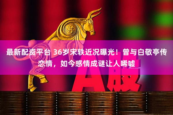 最新配资平台 36岁宋轶近况曝光！曾与白敬亭传恋情，如今感情成谜让人唏嘘